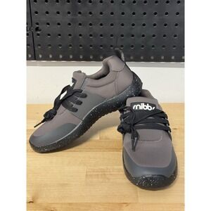NEW SNIBBS SPACECLOUD Women's 7 Athletic Work Sneakers‎ Charcoal Vegan Upper